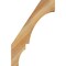 Ekena Millwork 4"W x 16"D x 24"H Balboa Rough Sawn Knee Brace, Western Red Cedar BRC04X16X24BOA00RWR - alternate 2